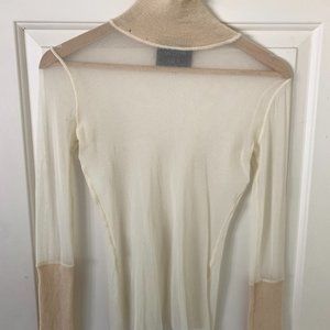 Jean Paul Gaultier Maille Femme Blouse Size Small